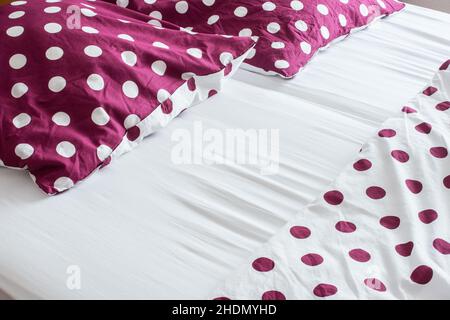 points, bedding, point Stock Photo