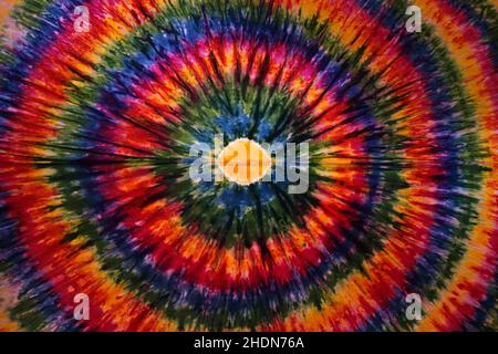 colored, textile, circular, colors, farbig, fabric, fabrics, textiles, circulars Stock Photo
