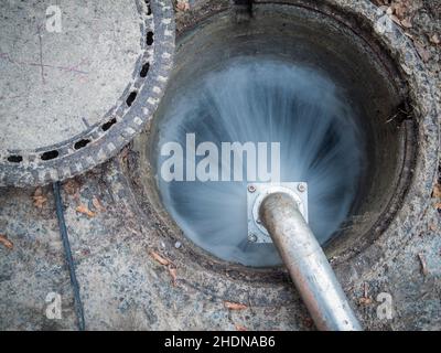 sewer, sewers Stock Photo