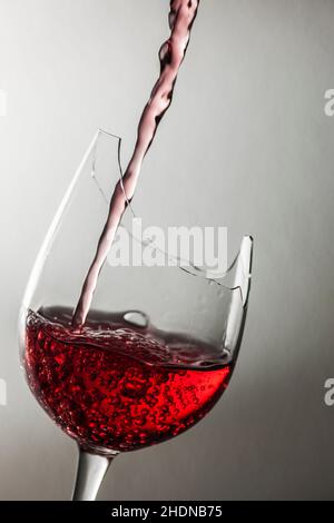 wine, wine glass, wines, glas ware Stock Photo