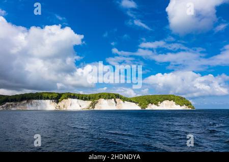 baltic sea, rügen, chalk rock, baltic seas, rügens, chalk rocks Stock Photo