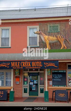Mole Creek Hotel Stock Photo