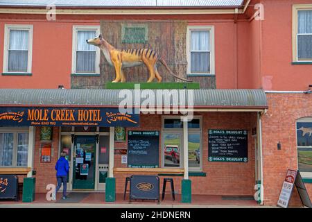 Mole Creek Hotel Stock Photo