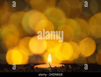 candlelight, bokeh, candlelights, bokehs Stock Photo