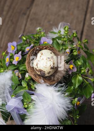decoration, quail, decorations, quails Stock Photo