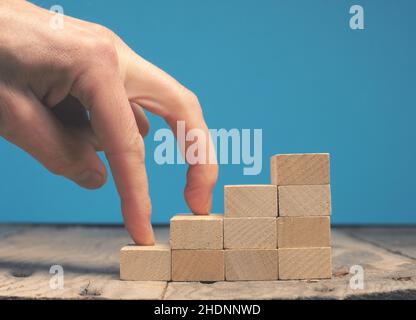 progress, upward, up, progression, upwards Stock Photo