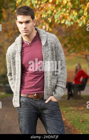 young man, portrait, guy, man, men, young, portraits Stock Photo