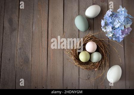 easter nest, easter decoration, easters, easter decorations Stock Photo