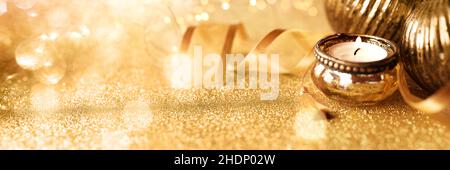 golden, candlelight, sparkle, goldens, candlelights, sparkles Stock Photo