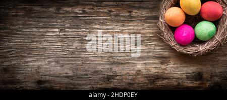 easter nest, easters Stock Photo