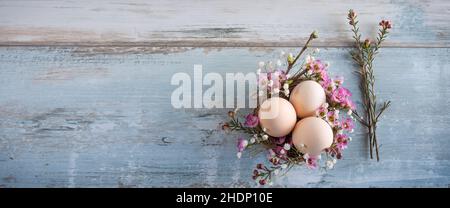 easter nest, easter decoration, easters, easter decorations Stock Photo