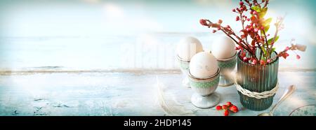 easter, easter egg, breakfast, easters, easter eggs, breakfasts Stock Photo