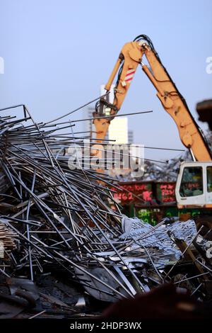 scrap metal, scrapyard, scrap metals, scrapyards Stock Photo