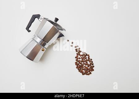 espresso, espresso pot, espressos, espresso pots Stock Photo