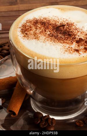 coffee, cappuccino, coffees, cappuccinos, cappucino Stock Photo