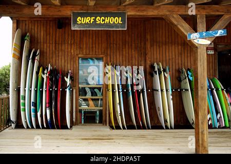 surf school, surf schools Stock Photo