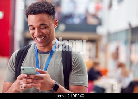 smiling, reading, college student, smart phone, smile, read, reading a book, reading something, to read, college students, student, students, smart Stock Photo