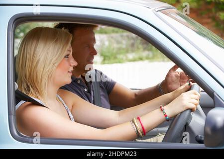 driving school, driving test, driving teacher, driving schools, driving tests, driving teachers Stock Photo
