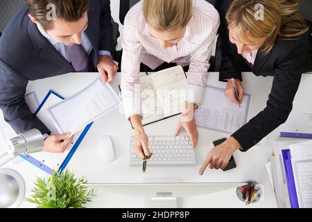 businessman, job & profession, meeting & conversation, boss, businessmen, executive, executives, leader, leaders, manager, job & professions, job and Stock Photo