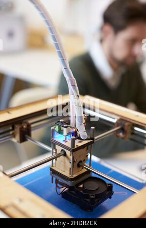 3d printer Stock Photo