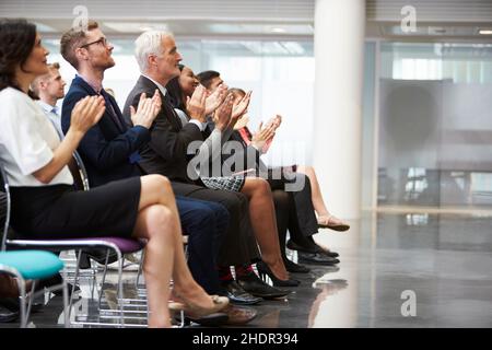 conference, audience, lecture, conferences, audiences, lectures Stock Photo