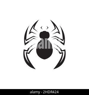 isolated widow spiders logo design vector graphic symbol icon illustration creative idea Stock Vector