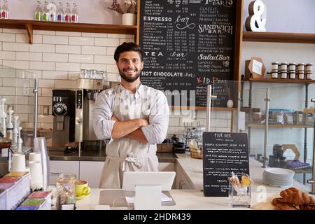 cafe, bakery, employee, startup, sales executive, waiter, barista, cafes, bakeries, cake shop, employees, start up, start ups, startups, executive, Stock Photo