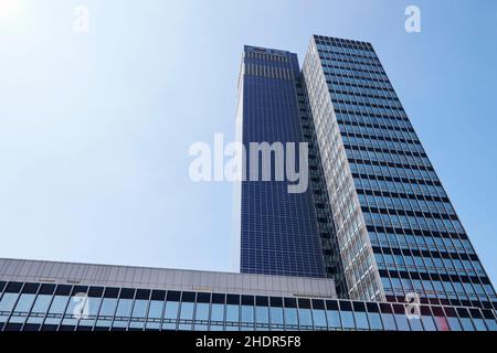 skyscraper, cis tower, skyscrapers Stock Photo