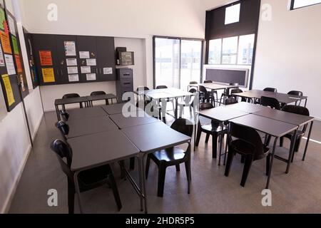 seminar room, classroom, teaching room, seminar rooms, classrooms Stock Photo