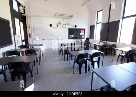 seminar room, classroom, teaching room, seminar rooms, classrooms Stock Photo