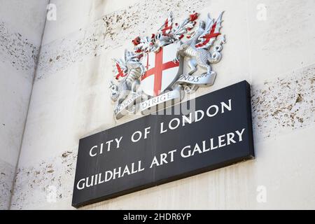 city of london, guildhall art gallery, city of londons, guildhall art galleries Stock Photo