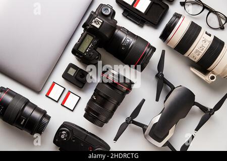 lenses, photographer, digital camera, equipment, lens, fotograf, photographers, digital cameras, equipments Stock Photo