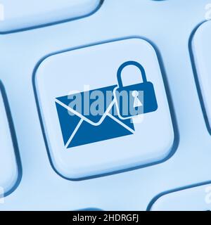 e mail, data security, cyber crime, data securities, integrity, network security Stock Photo