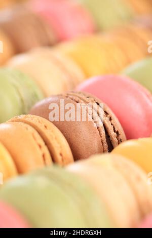 candy, french cuisine, macaron, candies, french cuisines, french food, macarons Stock Photo