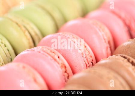 assortment, meringue, macaroon, assortments, meringues, macaroons Stock Photo