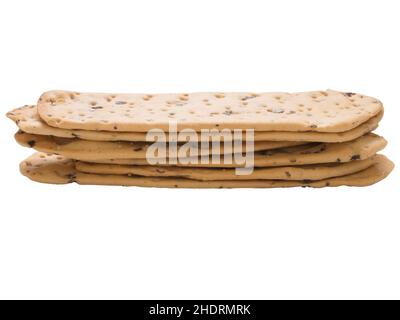 salted biscuits, cracker, salty snacks, crackers Stock Photo