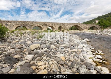 arch bridge, stone bridge, arch bridges, stone bridges Stock Photo