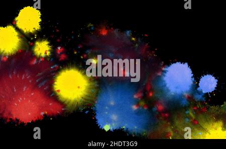watercolors, paint splatter, blob, watercolor, paint splatters, blobs, paint splat Stock Photo