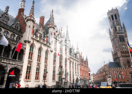 grote markt, belfort, provincial palace, grote markts, belforts