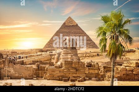 pyramid shape, world cultural heritage, sphinx, pyramid shapes, world cultural heritages, sphinxs Stock Photo