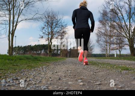 runner, jogger, run, runners, running Stock Photo