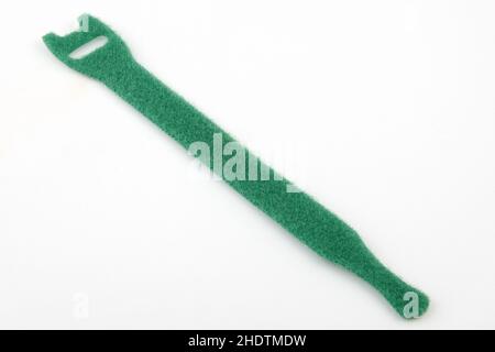 velcro, cable ties, velcros, binder, cable clip, cable tie Stock Photo