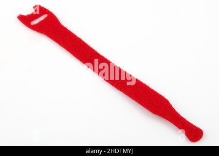 velcro, cable ties, velcros, binder, cable clip, cable tie Stock Photo