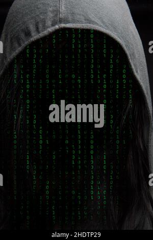 hacker, identity, anonymous, cyberspace, hackers, identities, cyberspaces Stock Photo