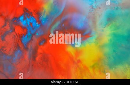 multi colored, liquid, watercolor, multi coloreds, liquids, watercolors Stock Photo