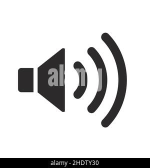 Audio Simple vector icon Stock Vector Image & Art - Alamy