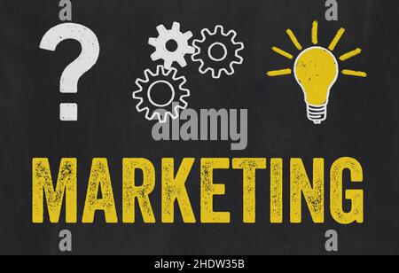 marketing Stock Photo