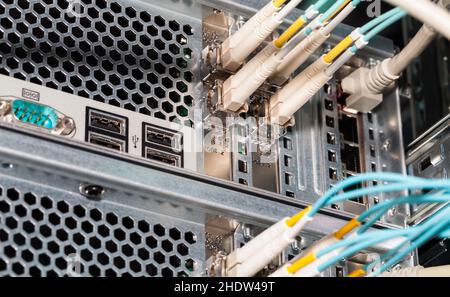 hardware, it, server, connector, hardwares, servers, switchboard, switchboards, connectors Stock Photo
