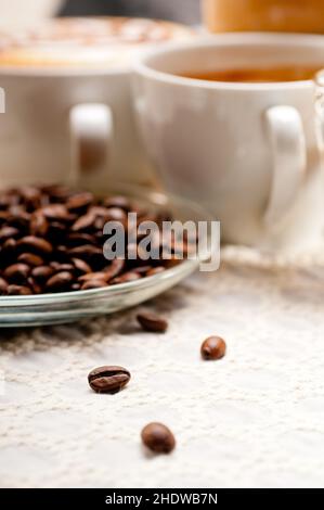 espresso, coffee beans, aroma, espressos, coffee bean, aromas Stock Photo