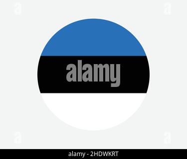 Estonia vector image. Country round logo design. Estonia poster in ...